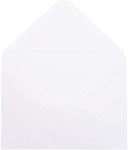 100 Pack Blank Invitation Cards with Envelopes