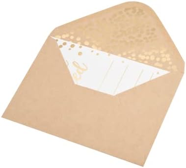 50 Pack Invitations with Gold Foil Youre Invited