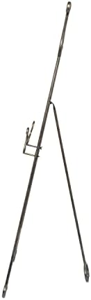 Deco 79 Adjustable 2 Tier Floor Standing Easel with Chain Support