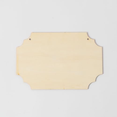 8pcs 88x59in Unfinished Wood Plaque for DIY Decoration