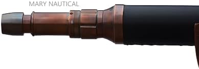 Mary Nautical Brass Telescope with Wooden Tripod Stand