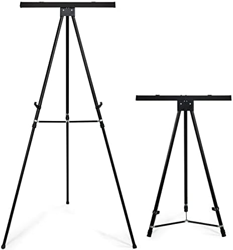 Falling in Art Extra Large 70 High Flip Chart Tripod Display Easel Black