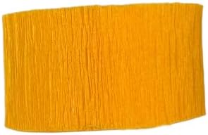 K-Kraft 3 Rolls Goldenrod Yellow Crepe Paper Streamers