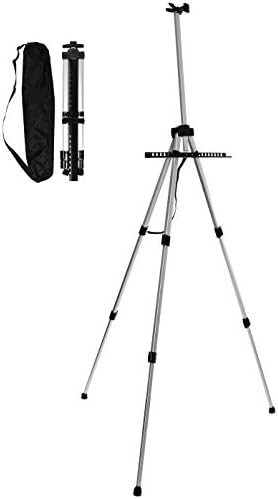 VViViD 66 Inch Adjustable Aluminum Easel With Carrying Case