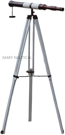 MARY NAUTICAL Maritime Style Telescope Decor