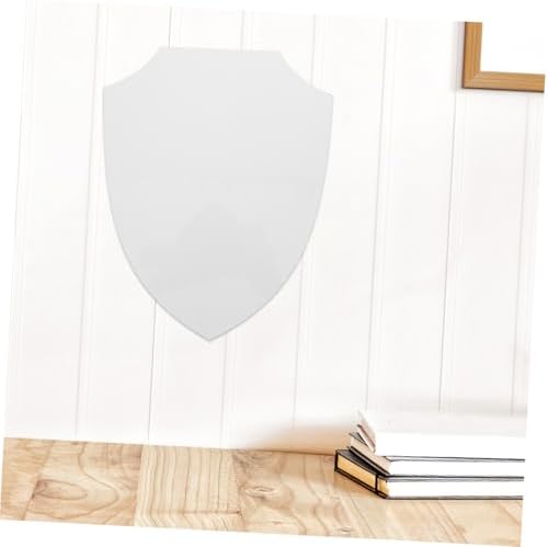 Ciieeo 2pcs Unfinished Shield Photo Frame for Sublimation Crafting