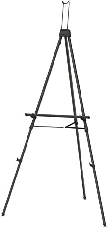 Quartet Easel Heavy-Duty 66 Adjustable Black