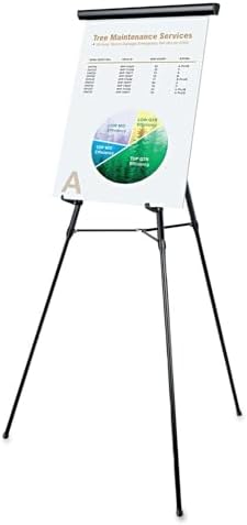 Universal UNV43150 3 Leg Telescoping Easel Black