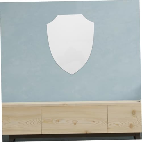 Ciieeo 2pcs Unfinished Shield Photo Frame for Sublimation Crafting