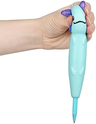Axolotl Squishy Pens 8 In 3 Pack - Office School Fun