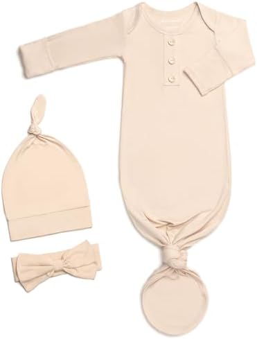Noah Baby Knotted Gown for Newborn Sleepwear and Photography