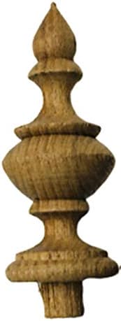 Sittikatechai Wooden Finial for Wall Clocks 1 Inch Diameter 2 Pcs