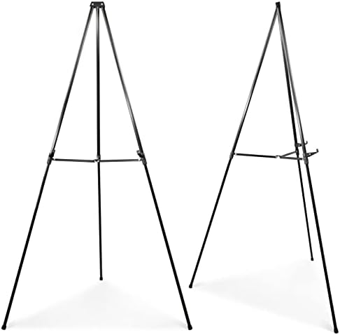 PUJIANG 63 Inch Adjustable Heavy Duty Easel Stand