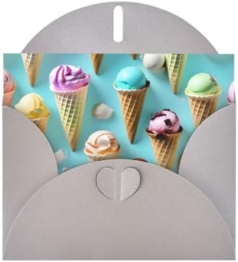 Ice Cream Cones Greeting Card for Birthday Wedding Party