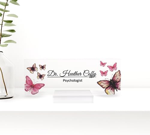 Personalized Office Desk Name Plate Sign