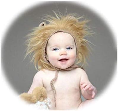 Coberllus Newborn Lion Hat Baby Photo Prop Set