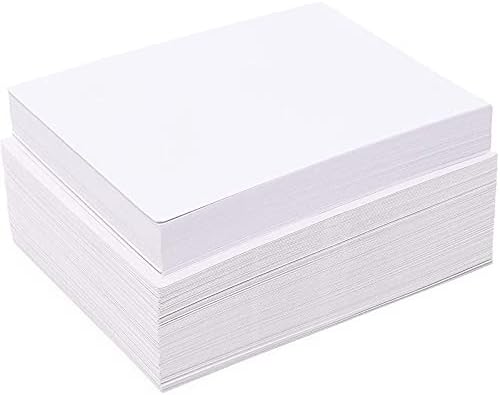 100 Pack Blank Invitation Cards with Envelopes