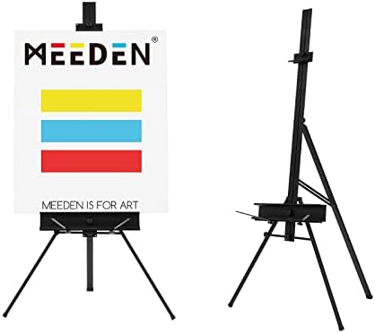 MEEDEN Aluminum Art Easel for Painting Portable and Sturdy