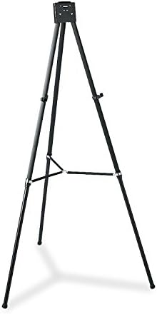 Quartet Easel Heavy-Duty 66 Adjustable Black