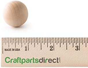 1 Inch Unfinished Wooden Balls Pack of 100