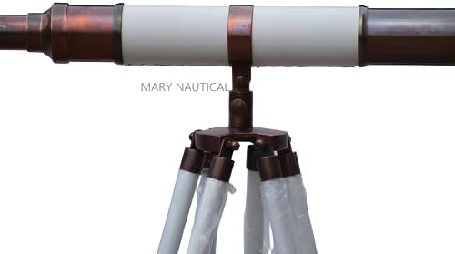 MARY NAUTICAL Maritime Style Telescope Decor