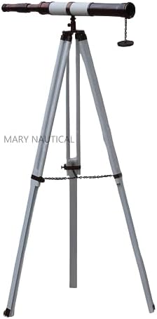 MARY NAUTICAL Maritime Style Telescope Decor