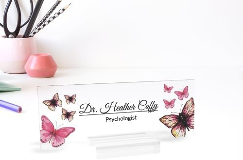 Personalized Office Desk Name Plate Sign