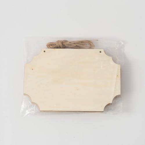 8pcs 88x59in Unfinished Wood Plaque for DIY Decoration