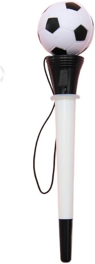 Black and White Bounce Football Pens for Fun and Writing