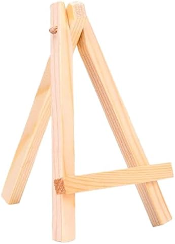EBOOT 12 Pack Mini Wood Display Easel 5 Inch