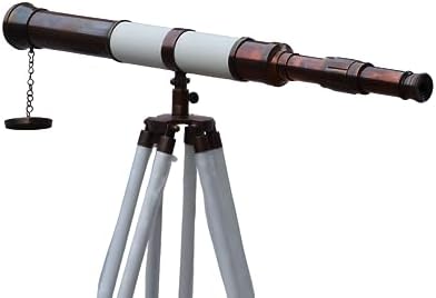 MARY NAUTICAL Maritime Style Telescope Decor