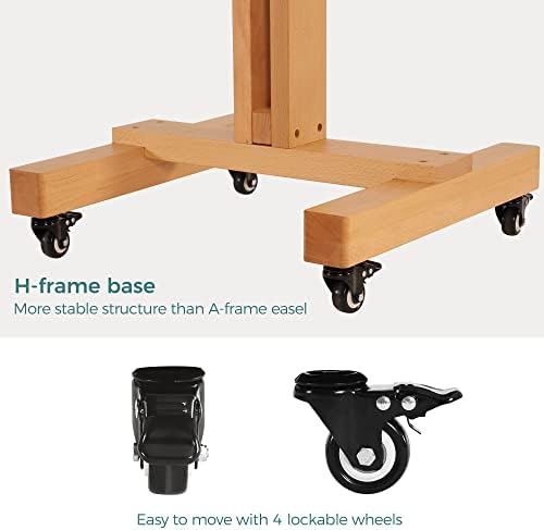 VISWIN Studio Heavy Duty Easel for Large Canvas
