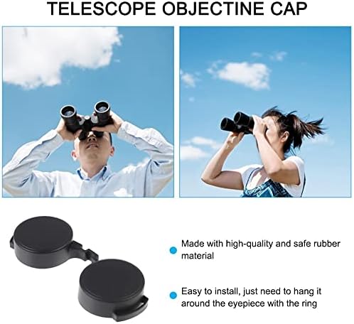 10x42 Rubber Lens Caps for Binoculars