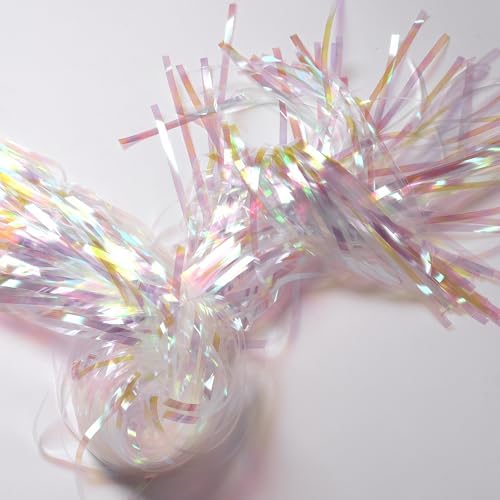 Braveshine Iridescent Foil Fringe Backdrops 2 Pack