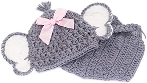 Newborn Baby Photography Props Set Elephant Hat and Shorts