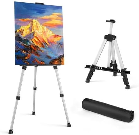 Lightweight Portable Aluminum Easel Tripod Stand for Kids and Students