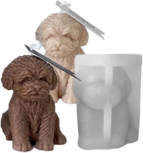 Cute Dog Silicone Mold for Crafts