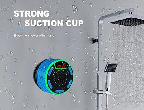 DuoTen Waterproof Bluetooth Speaker with LED Display and Light Show