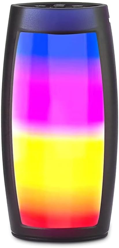 Generic Portable Bluetooth Speaker with Lanyard and IPX7 Waterproof Black
