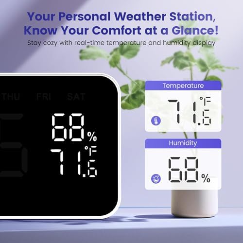Dekala Bed Shaker Alarm Clock for Heavy Sleepers