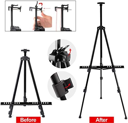 T-SIGN 72 Inch Adjustable Folding Easel Stand