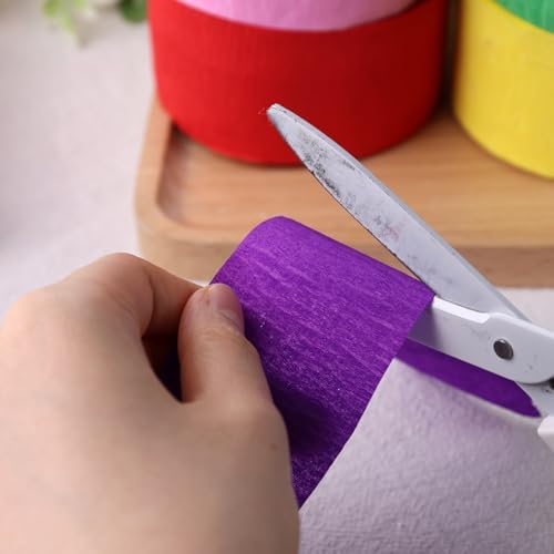 VGOODALL 8 Rolls Crepe Paper Streamers
