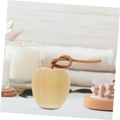 4pcs Unpainted Wooden Fruit DIY Decor Crafts