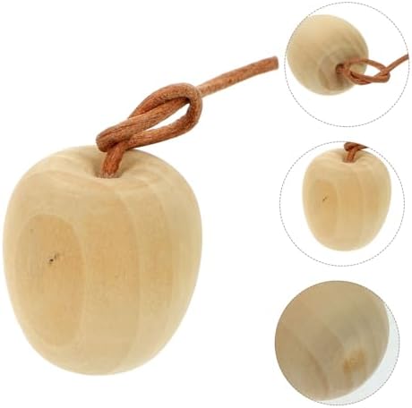 4pcs Unpainted Wooden Fruit DIY Decor Crafts