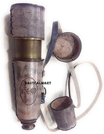 Antique Telescope Engraved Howes London 1941 by NauticalMart
