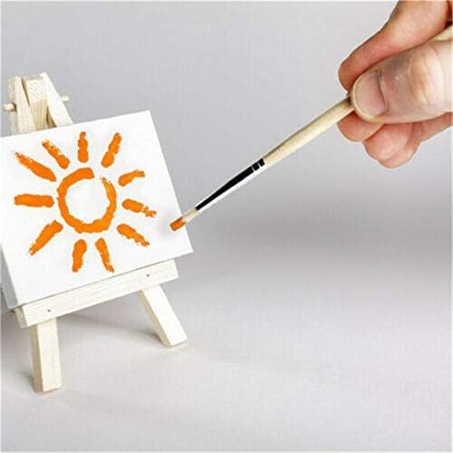 10 Pack Mini Wood Display Easels for Art Wedding and Party Use