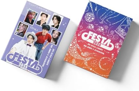 Bangtan Boys 2025 FESTA Lomo Card Set 7 Members