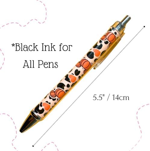 10 Halloween Pens Cute Fun Spooky Gel Pens Set