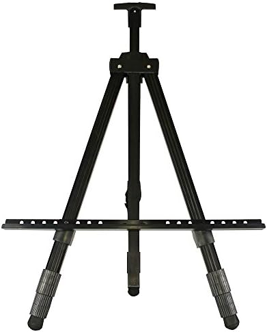 Berland Black Aluminum 71 Inch Easel with Carry Bag