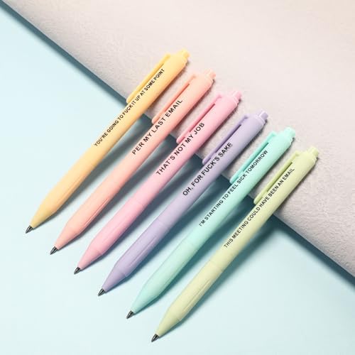 Epakh 30 Funny Ballpoint Pens with Motivational Quotes
